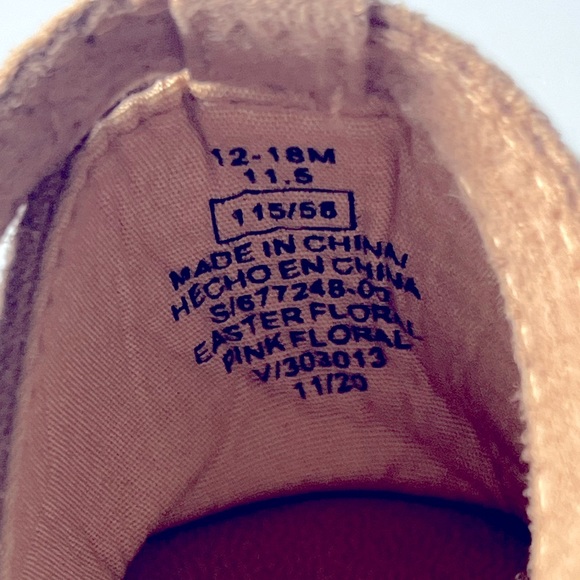 OLD NAVY baby girl sandals size 12-18 months EUC - Picture 4 of 4